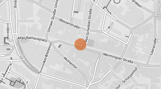 Mietspiegelkarte Iserlohn Zentrum