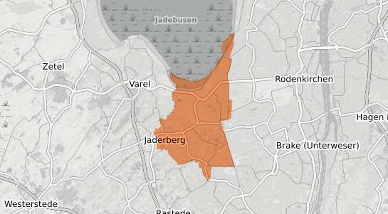 Mietspiegelkarte Jade Jade