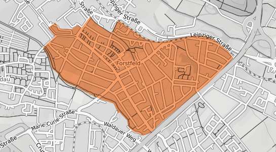 Mietspiegelkarte Kassel Forstfeld