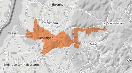 Mietspiegelkarte Kenzingen Kenzingen