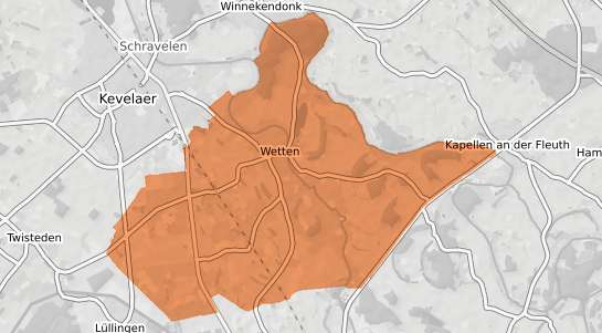 Mietspiegelkarte Kevelaer Wetten