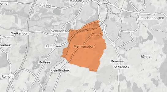 Mietspiegelkarte Kiel Meimersdorf