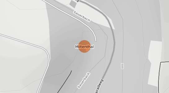 Mietspiegelkarte Kirchendemenreuth Miltenthal