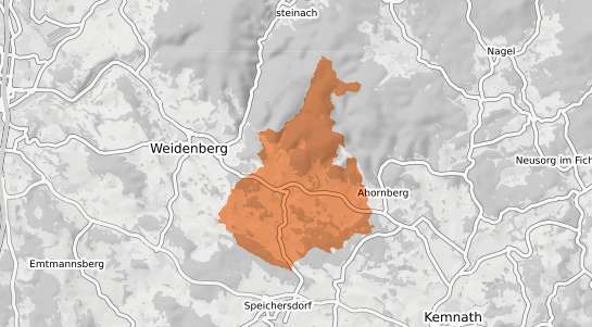 Mietspiegelkarte Kirchenpingarten Kirchenpingarten