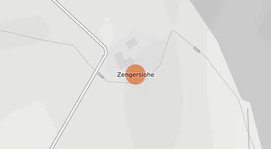 Mietspiegelkarte Kirchenpingarten Zengerslohe