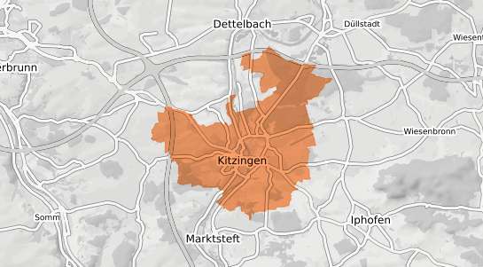 Mietspiegelkarte Kitzingen Kitzingen