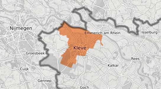 Mietspiegelkarte Kleve Kleve