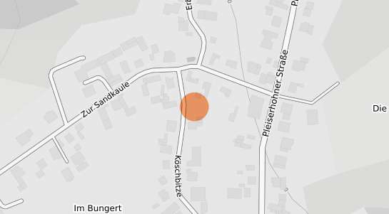 Mietspiegelkarte K&ouml;nigswinter Pleiserhohn