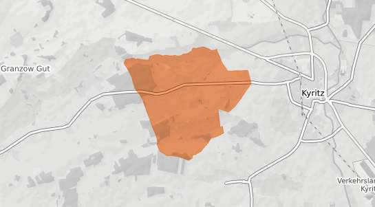 Mietspiegelkarte Kyritz Rehfeld