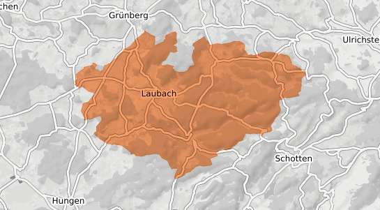 Mietspiegelkarte Laubach Laubach