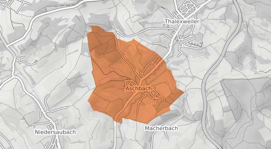 Mietspiegelkarte Lebach Aschbach