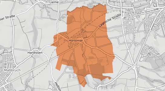 Mietspiegelkarte Lemgo H&ouml;rstmar