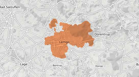 Mietspiegelkarte Lemgo Lemgo