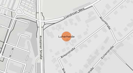 Mietspiegelkarte Lemgo Luherheide