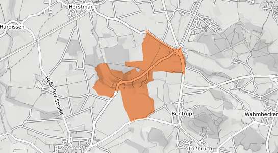 Mietspiegelkarte Lemgo Trophagen