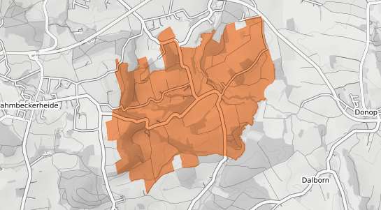 Mietspiegelkarte Lemgo Wiembeck