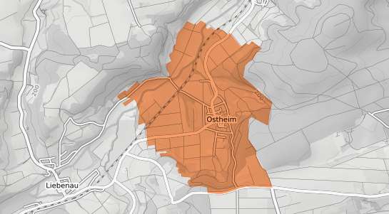 Mietspiegelkarte Liebenau Ostheim