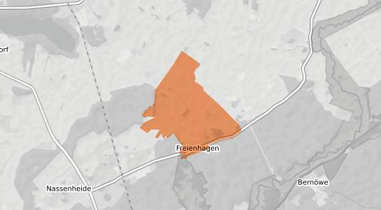 Mietspiegelkarte Liebenwalde Freienhagen