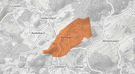 Mietspiegelkarte Lindenfels Kolmbach