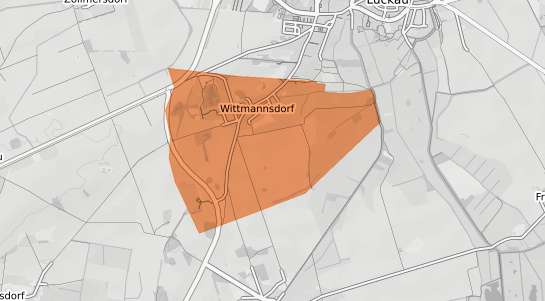 Mietspiegelkarte Luckau Wittmannsdorf