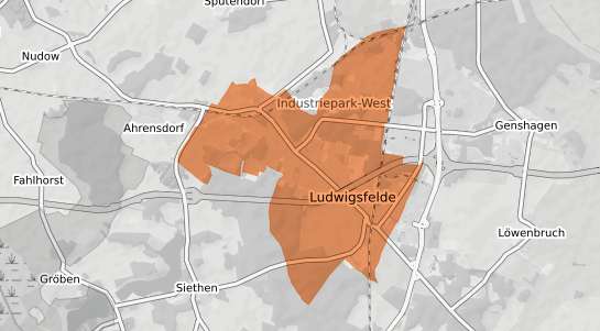 Mietspiegelkarte Ludwigsfelde Ludwigsfelde