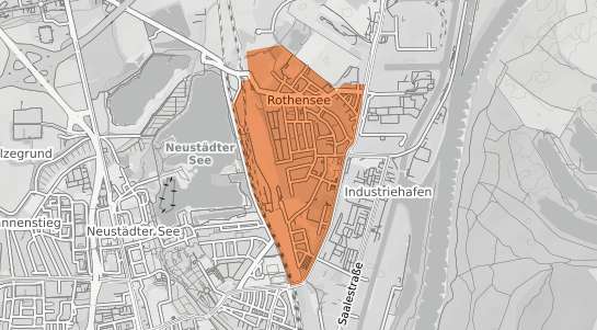 Mietspiegelkarte Magdeburg Rothensee