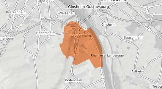 Mietspiegelkarte Mainz Laubenheim