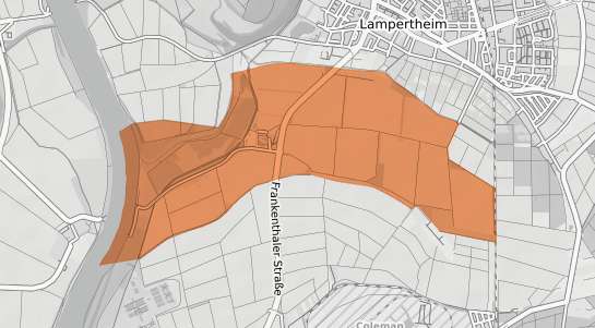 Mietspiegelkarte Mannheim Kirschgartshausen
