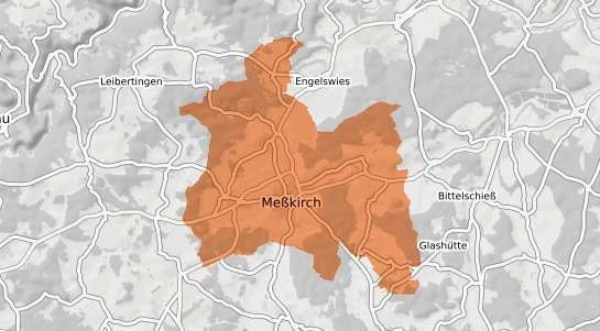 Mietspiegelkarte Me&szlig;kirch Messkirch