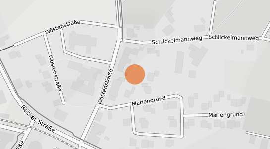 Mietspiegelkarte Mettingen Schlickelde