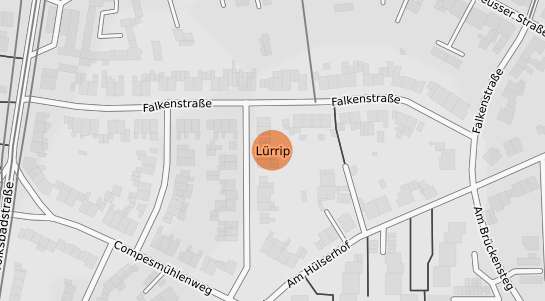 Mietspiegelkarte M&ouml;nchengladbach L&uuml;rrip