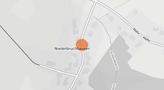 Mietspiegelkarte Much Niederbruchhausen