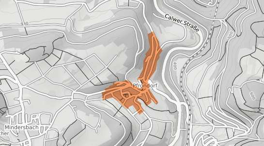 Mietspiegelkarte Nagold Pfrondorf