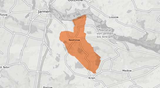 Mietspiegelkarte Neetzow Neetzow