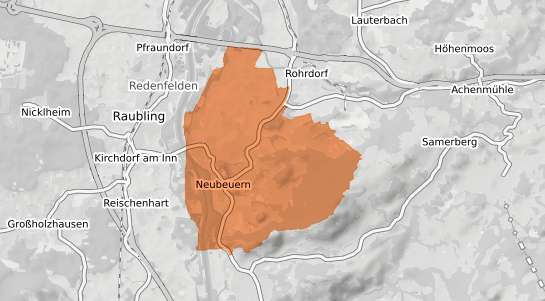 Mietspiegelkarte Neubeuern Neubeuern