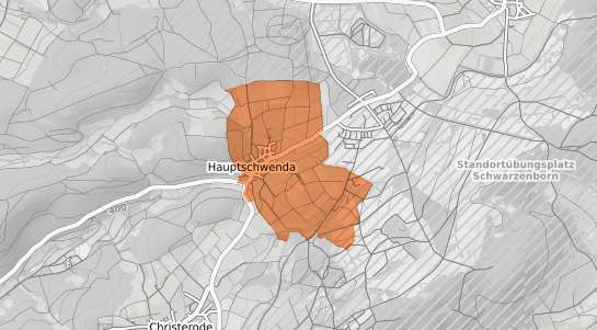 Mietspiegelkarte Neukirchen Hauptschwenda