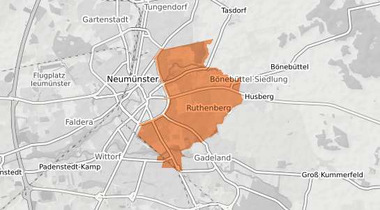 Mietspiegelkarte Neum&uuml;nster Ruthenberg