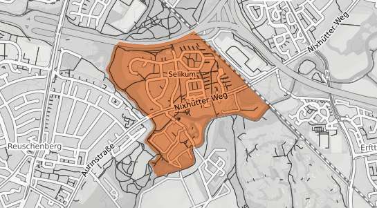 Mietspiegelkarte Neuss Selikum