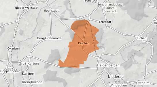 Mietspiegelkarte Niddatal Kaichen