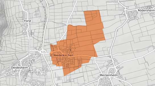 Mietspiegelkarte Niederkirchen Kr. Kaiserslautern Niederkirchen