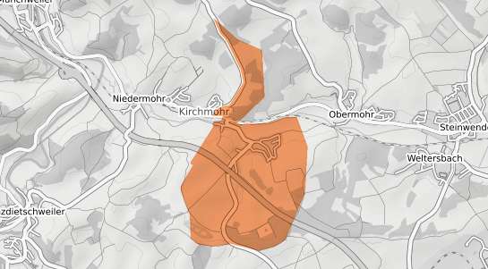 Mietspiegelkarte Niedermohr Schrollbach