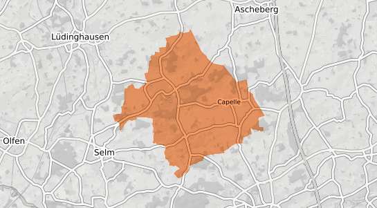 Mietspiegelkarte Nordkirchen Nordkirchen