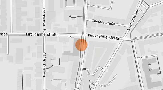 Mietspiegelkarte N&uuml;rnberg Maxfeld