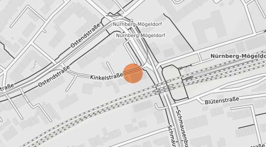 Mietspiegelkarte N&uuml;rnberg M&ouml;geldorf