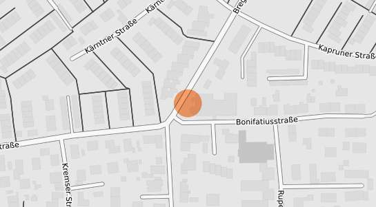 Mietspiegelkarte N&uuml;rnberg Moorenbrunn