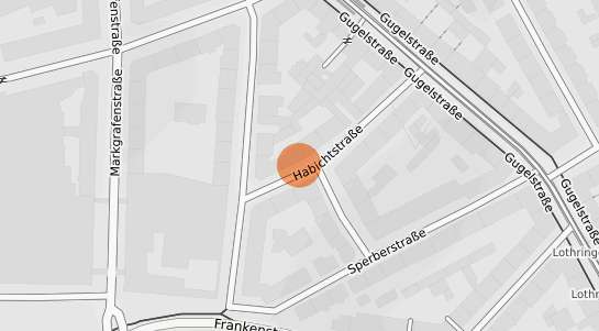 Mietspiegelkarte N&uuml;rnberg Rabus