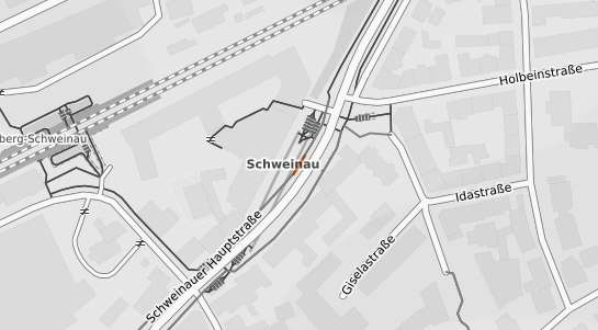 Mietspiegelkarte N&uuml;rnberg Schweinau