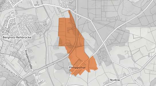 Mietspiegelkarte Nuthetal Philippsthal