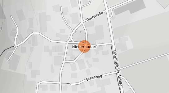 Mietspiegelkarte Oberaudorf Niederaudorf