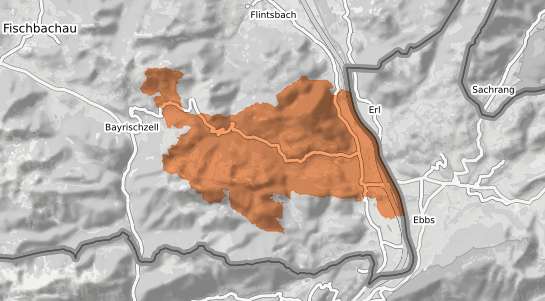 Mietspiegelkarte Oberaudorf Oberaudorf